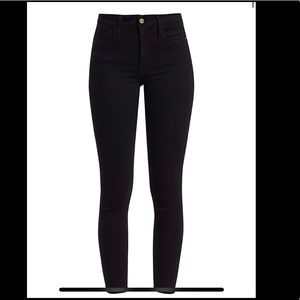 Frame Le high skinny jeans black in 26